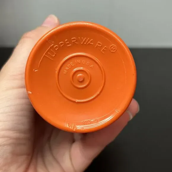 Vintage Tupperware Tumblers Cups 873 - 12 oz. Harvest Colors Set of 5 Stackable - Picture 13 of 14